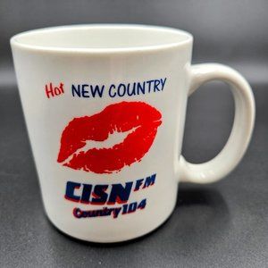 Vintage CISN Country 103.9 FM Radio Edmonton Alberta Canada Mug Cup Coffee Tea